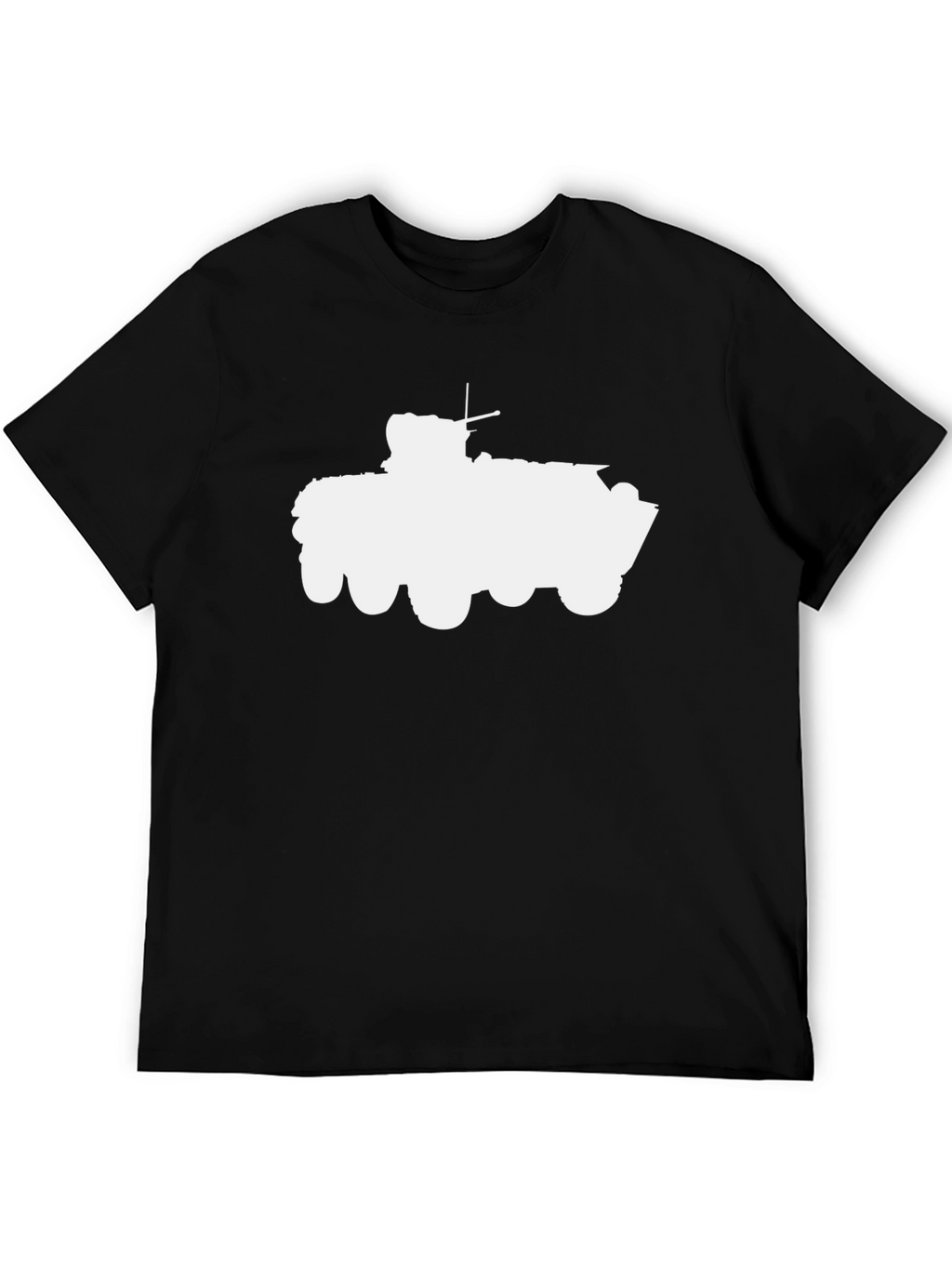 Armored Vehicle Graphic Tee - Cool Military Design