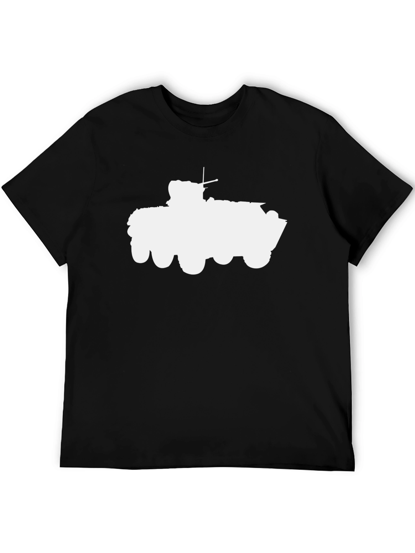 Armored Vehicle Graphic Tee - Cool Military Design