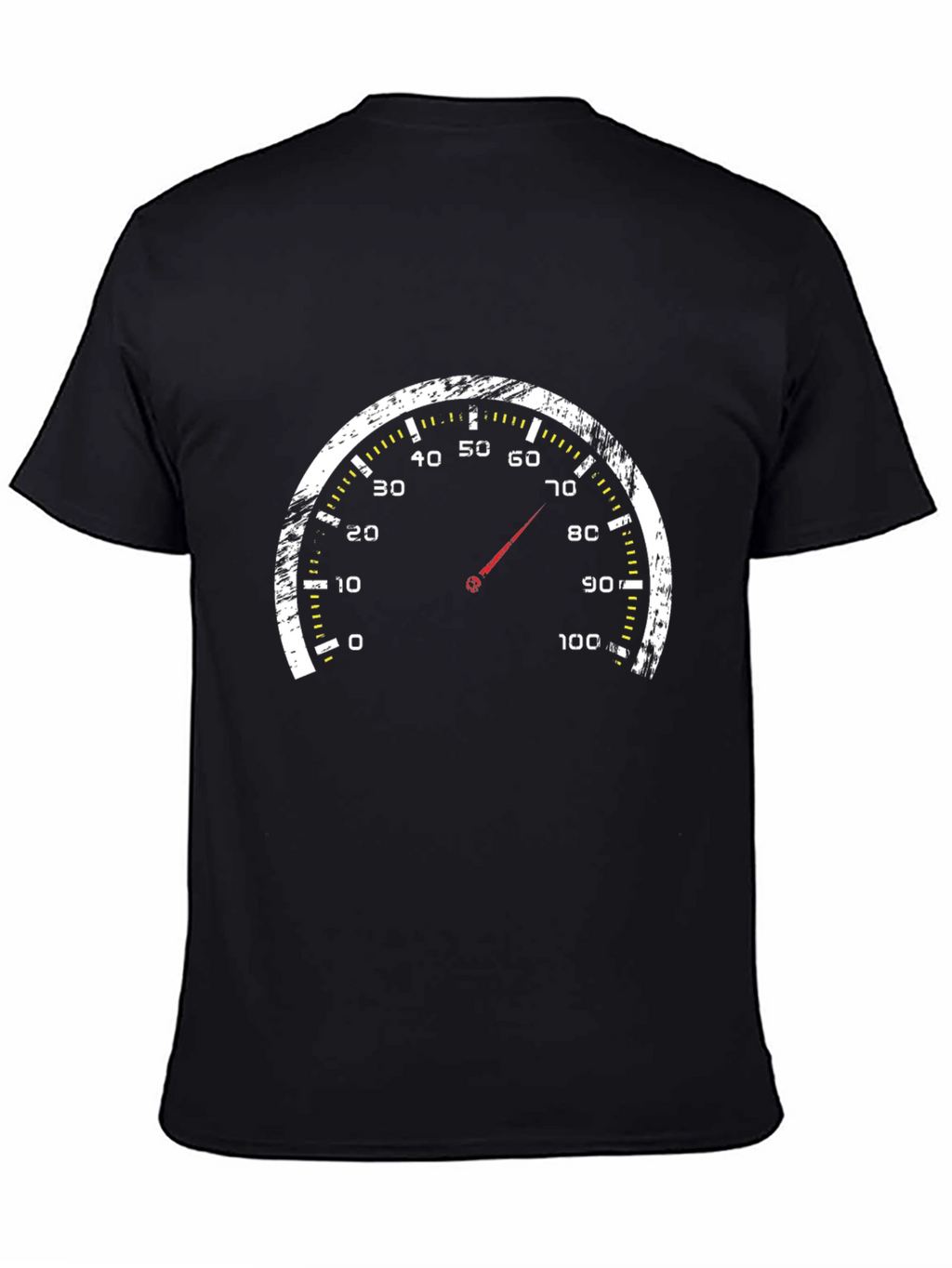 Speedometer Graphic Black T-Shirt