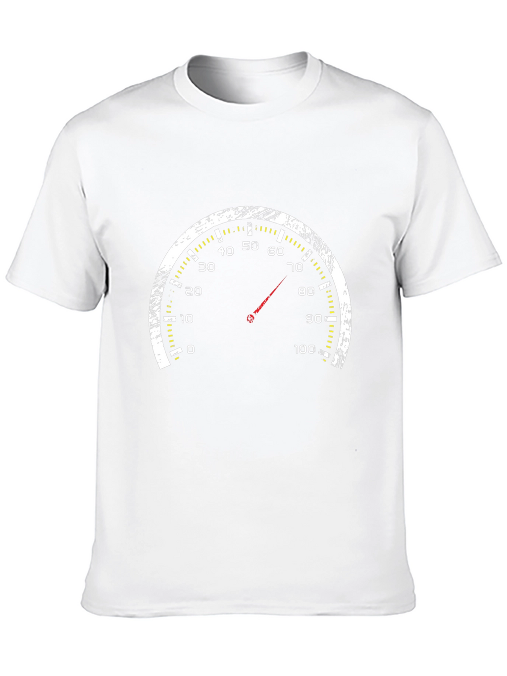 Speedometer Graphic Black T-Shirt