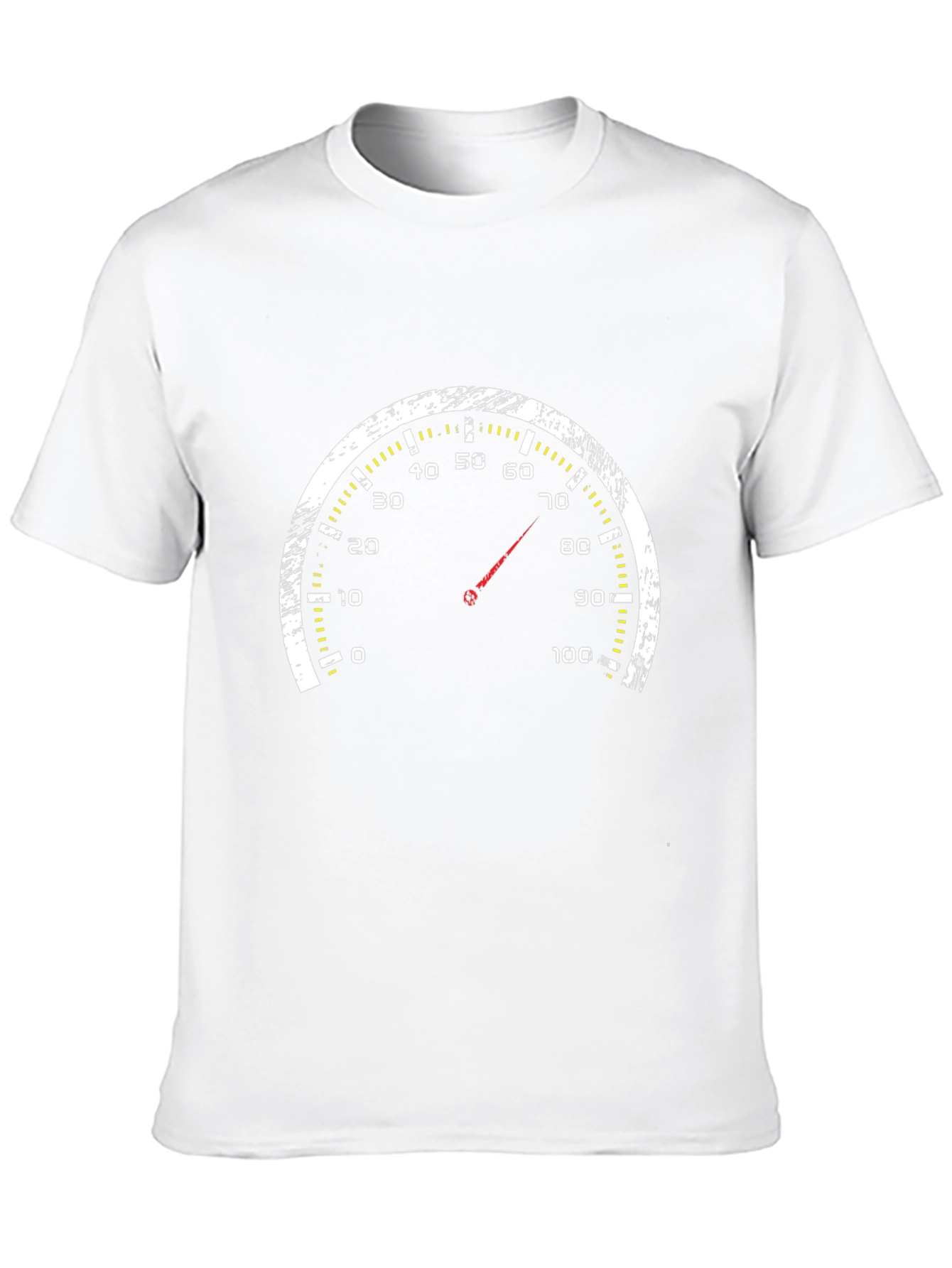 Speedometer Graphic Black T-Shirt
