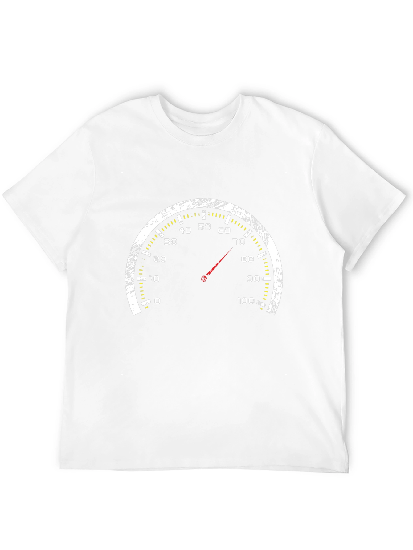 Speedometer Graphic Black T-Shirt
