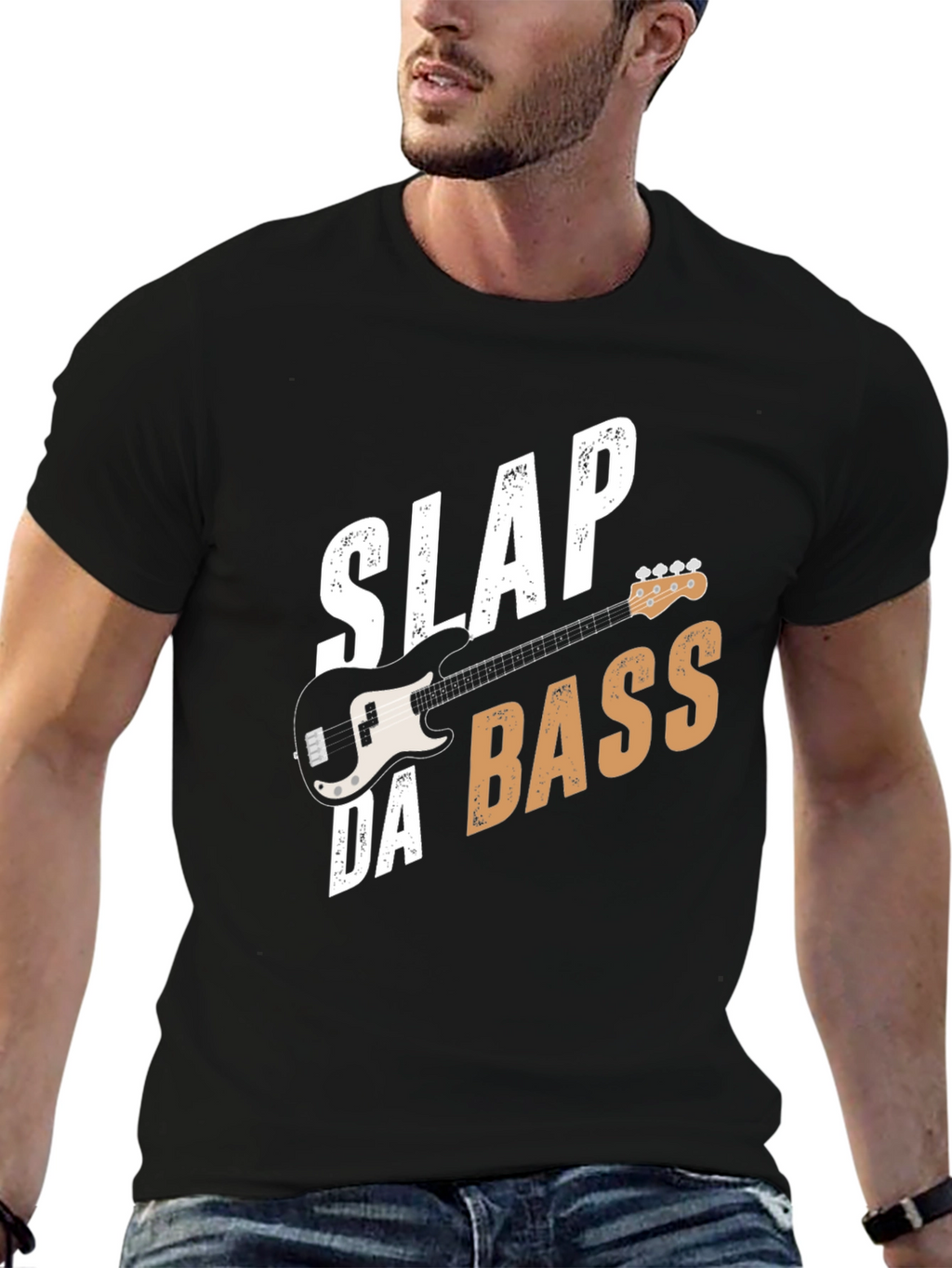 Slap Da Bass T-Shirt Musical Graphic Tee