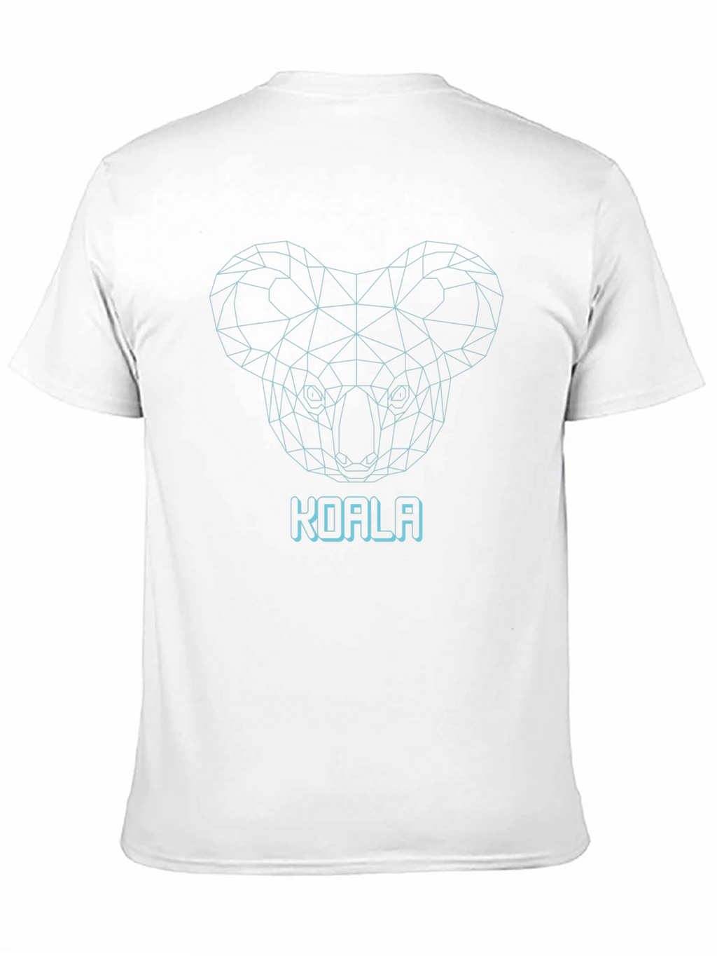 Geometric Koala T-Shirt - Modern Graphic Tee