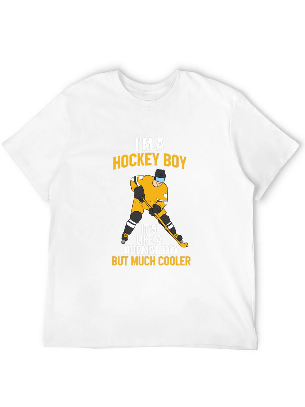 Hockey Boy T-Shirt - Cool and Sporty Design