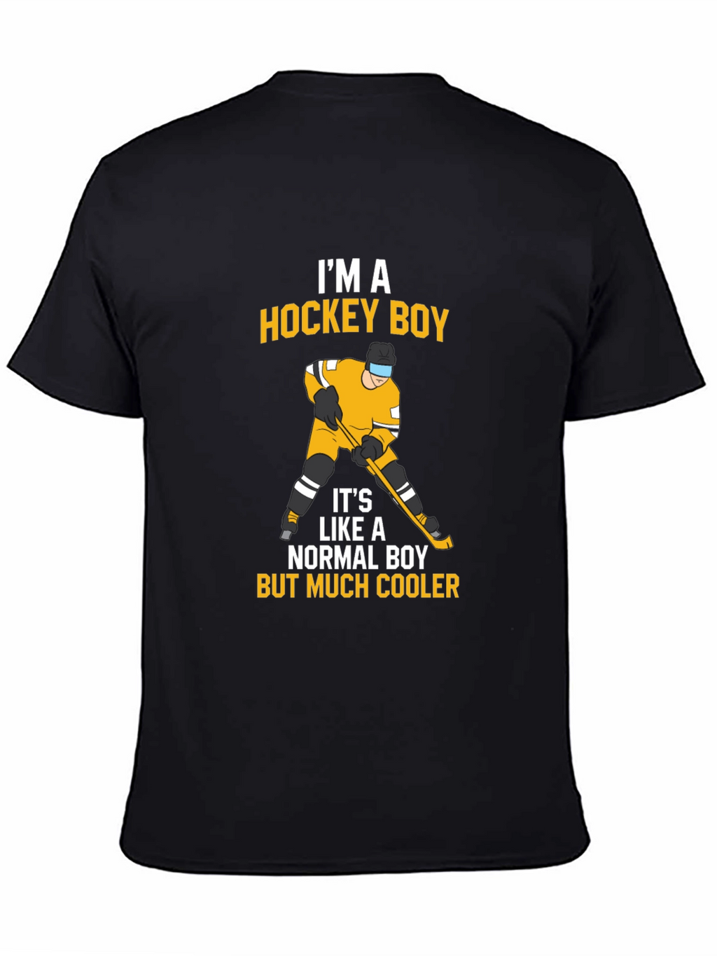 Hockey Boy T-Shirt - Cool and Sporty Design