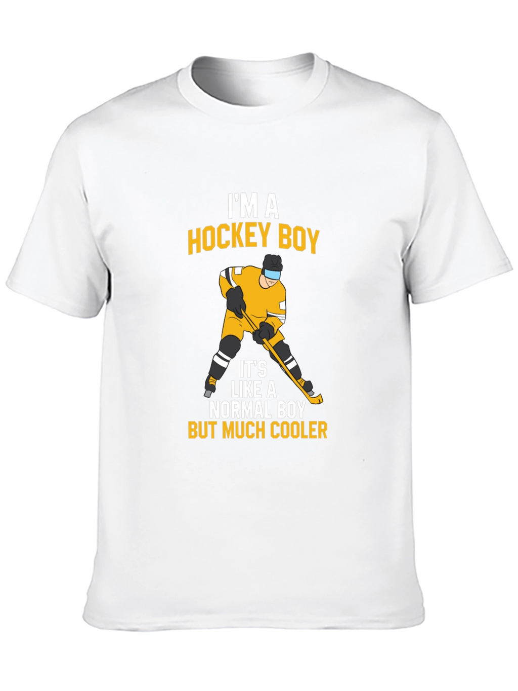 Hockey Boy T-Shirt - Cool and Sporty Design