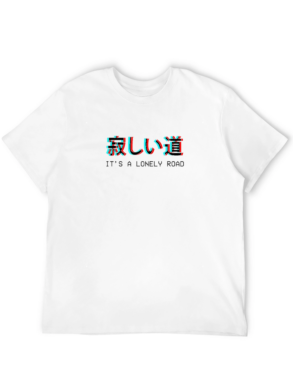 Lonely Road Graphic T-Shirt - Black