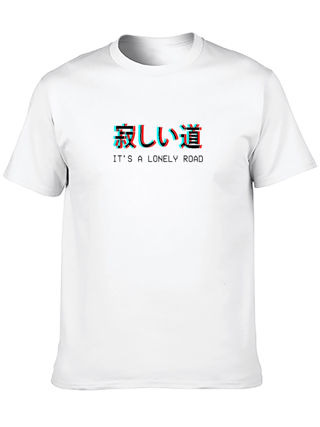 Lonely Road Graphic T-Shirt - Black