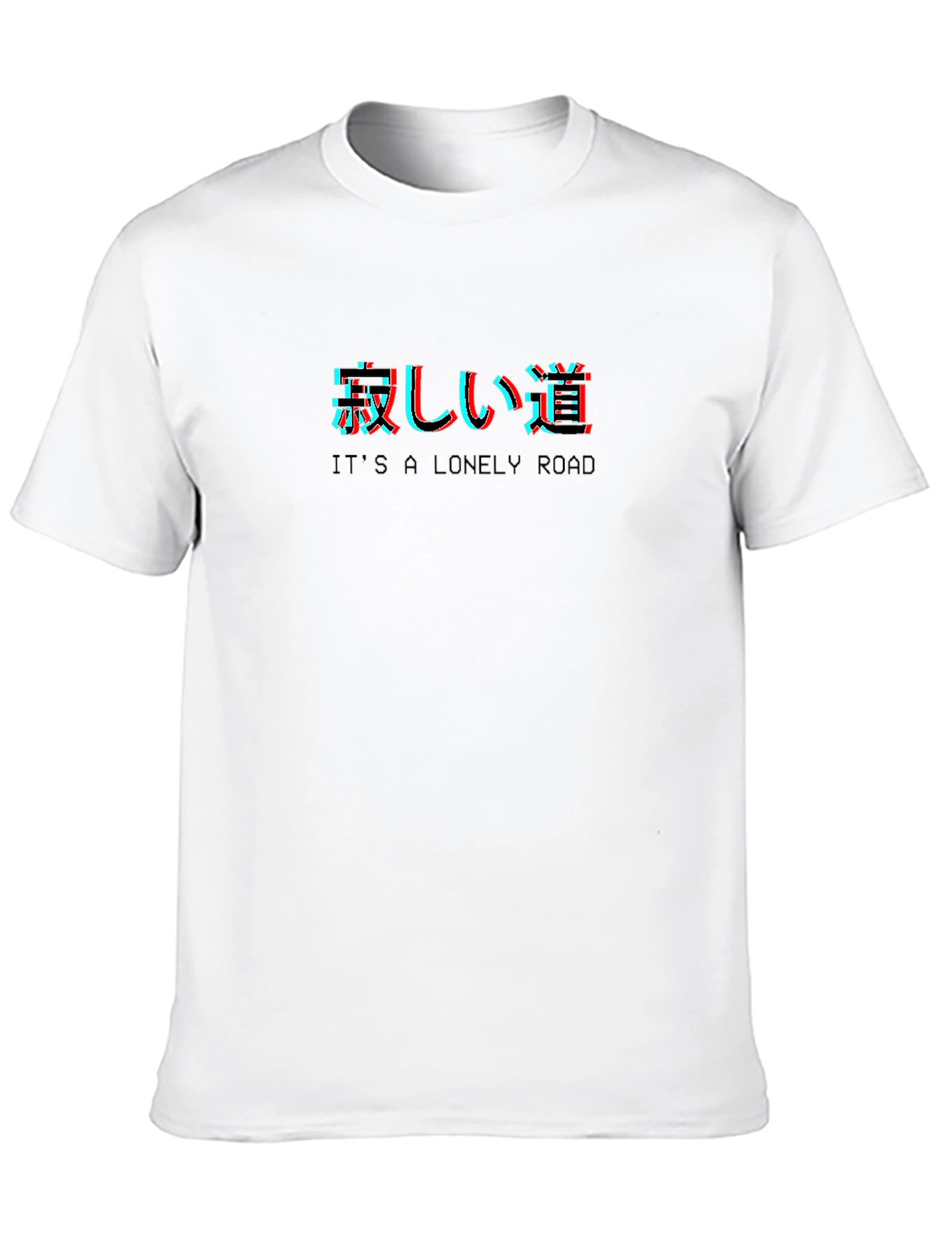 Lonely Road Graphic T-Shirt - Black