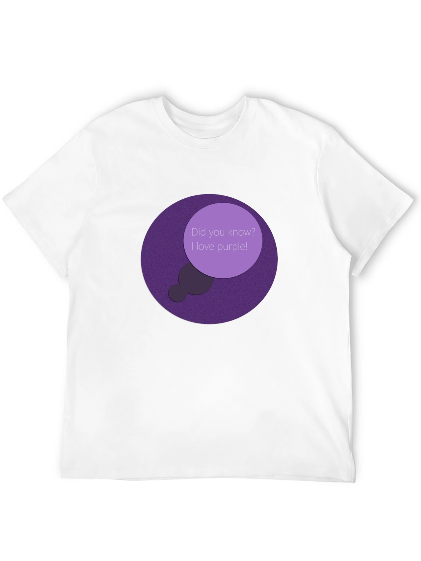 Purple Lover T-Shirt - Did You Know?