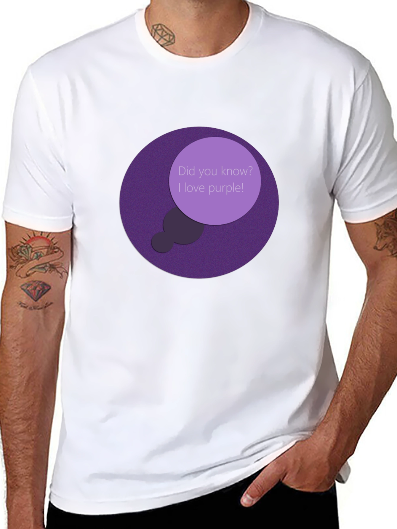 Purple Lover T-Shirt - Did You Know?