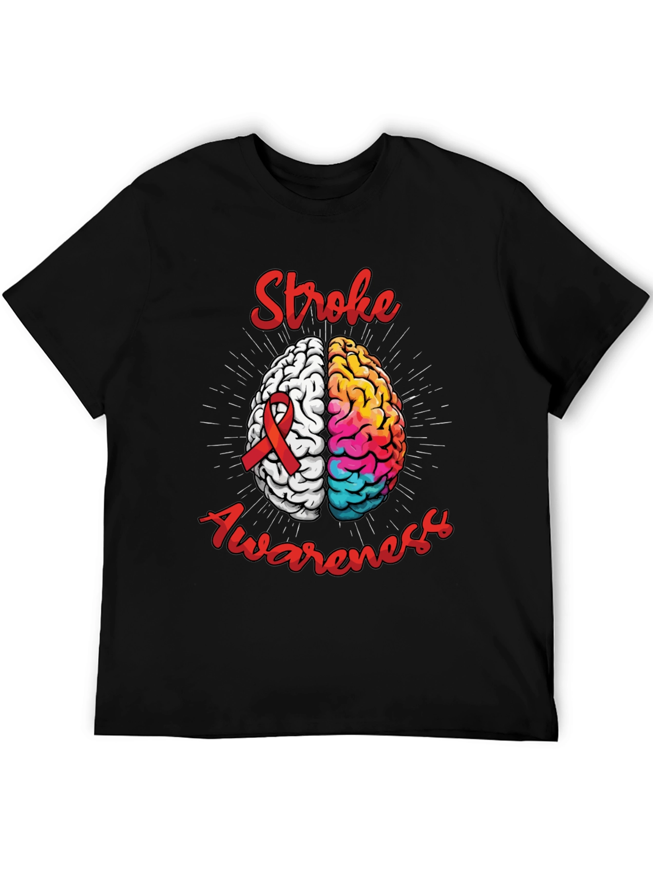 Stroke Awareness Brain T-Shirt