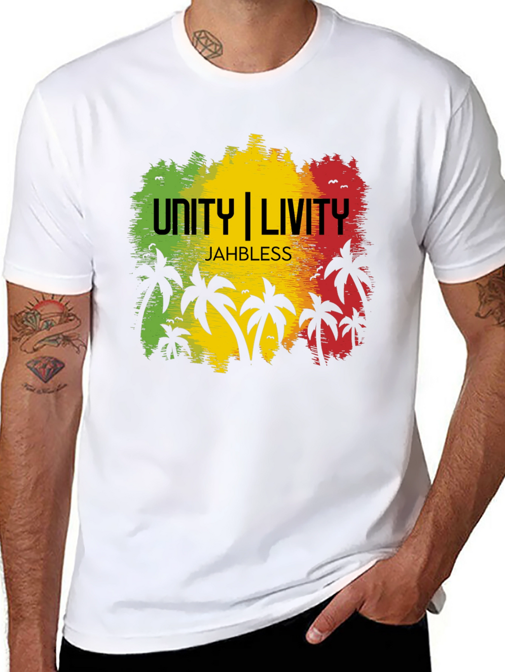 Unity Livity Jahbless Graphic T-Shirt