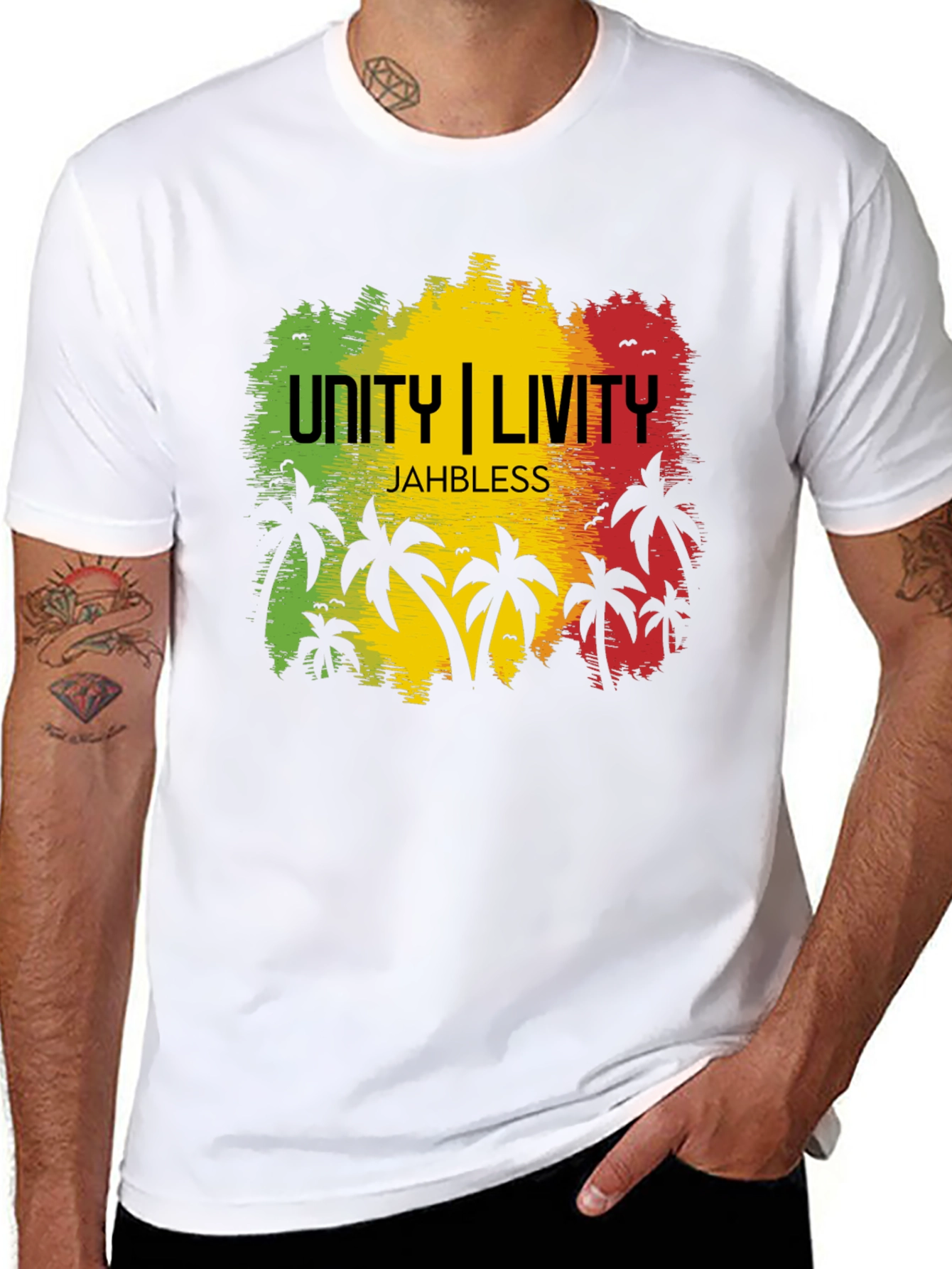 Unity Livity Jahbless Graphic T-Shirt