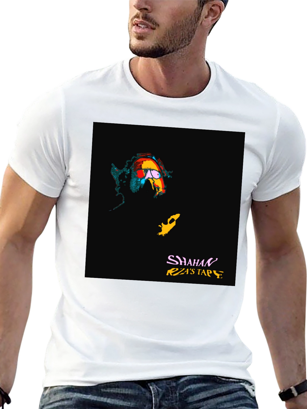 Shahan Rezas Tape Graphic Tee
