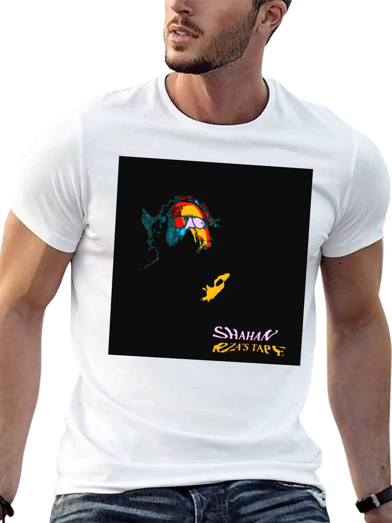 Shahan Rezas Tape Graphic Tee