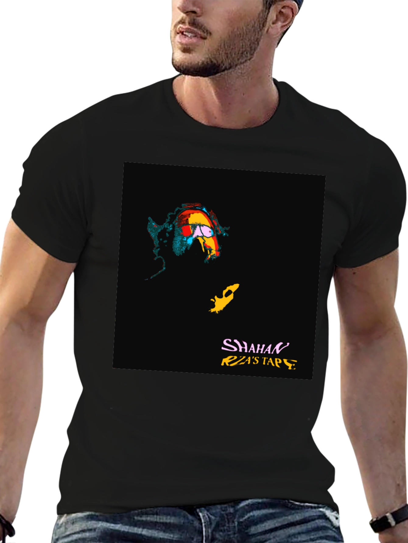 Shahan Rezas Tape Graphic Tee
