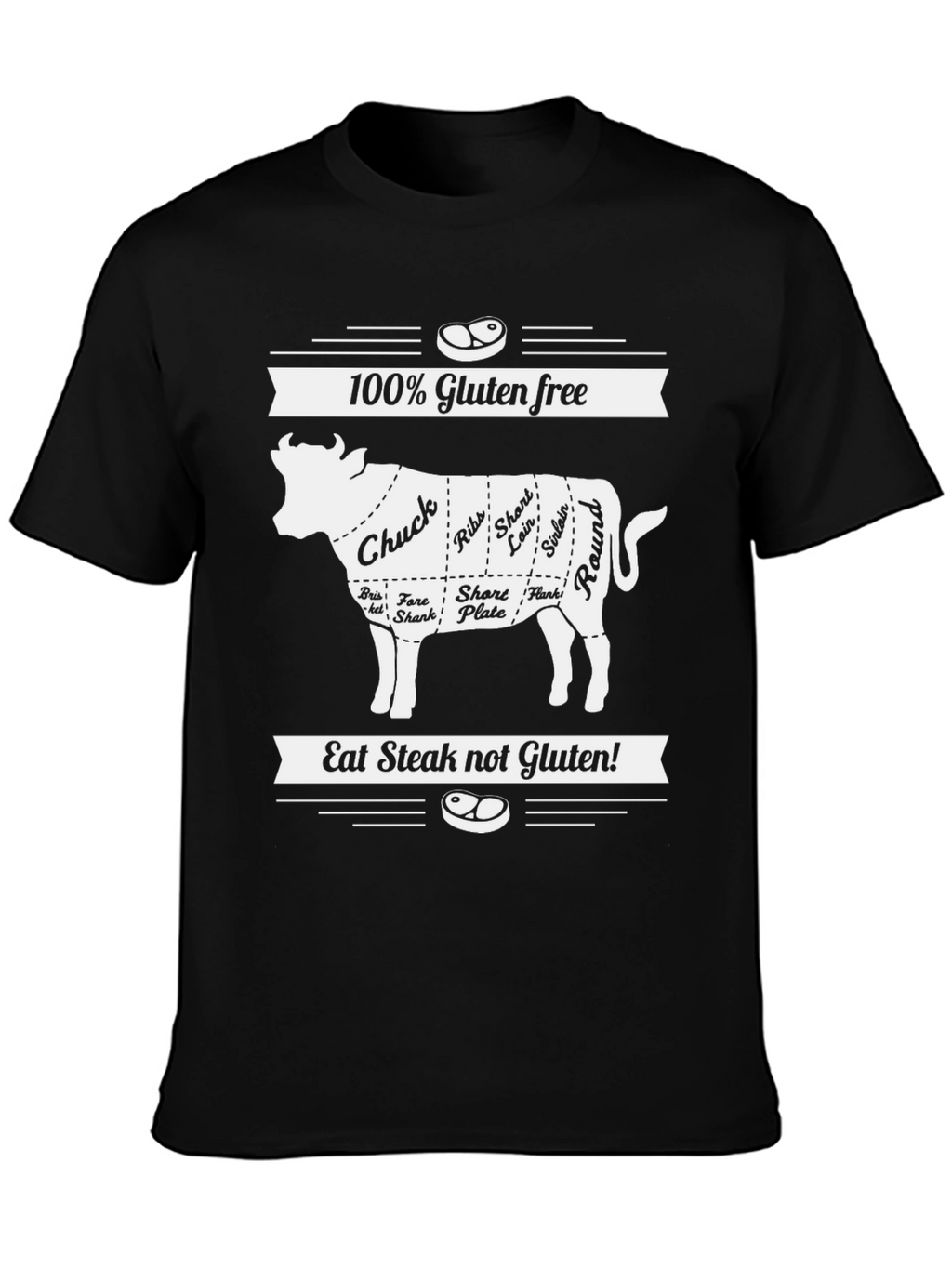 Gluten Free Steak Lover T-Shirt