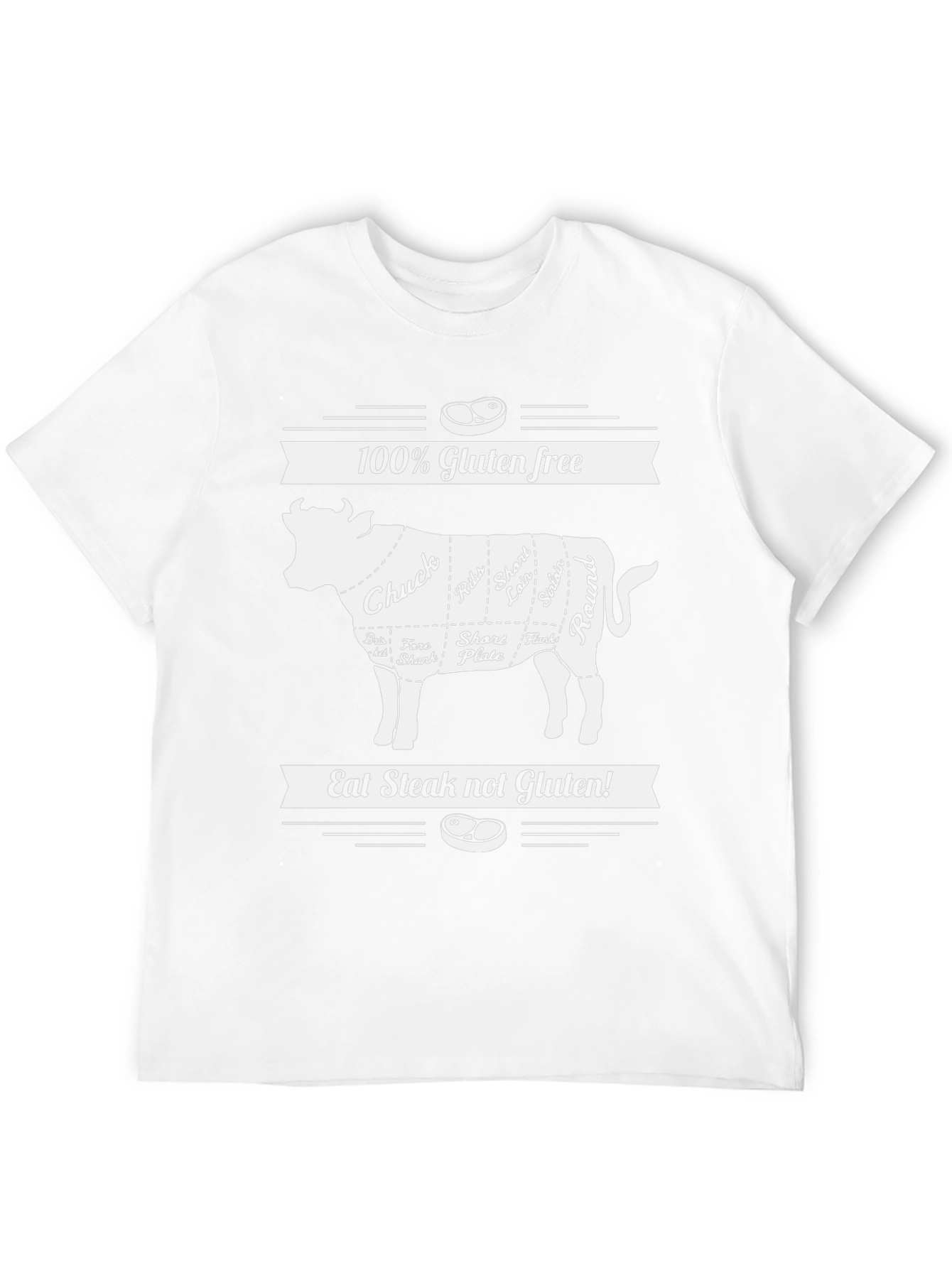 Gluten Free Steak Lover T-Shirt