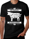 Gluten Free Steak Lover T-Shirt