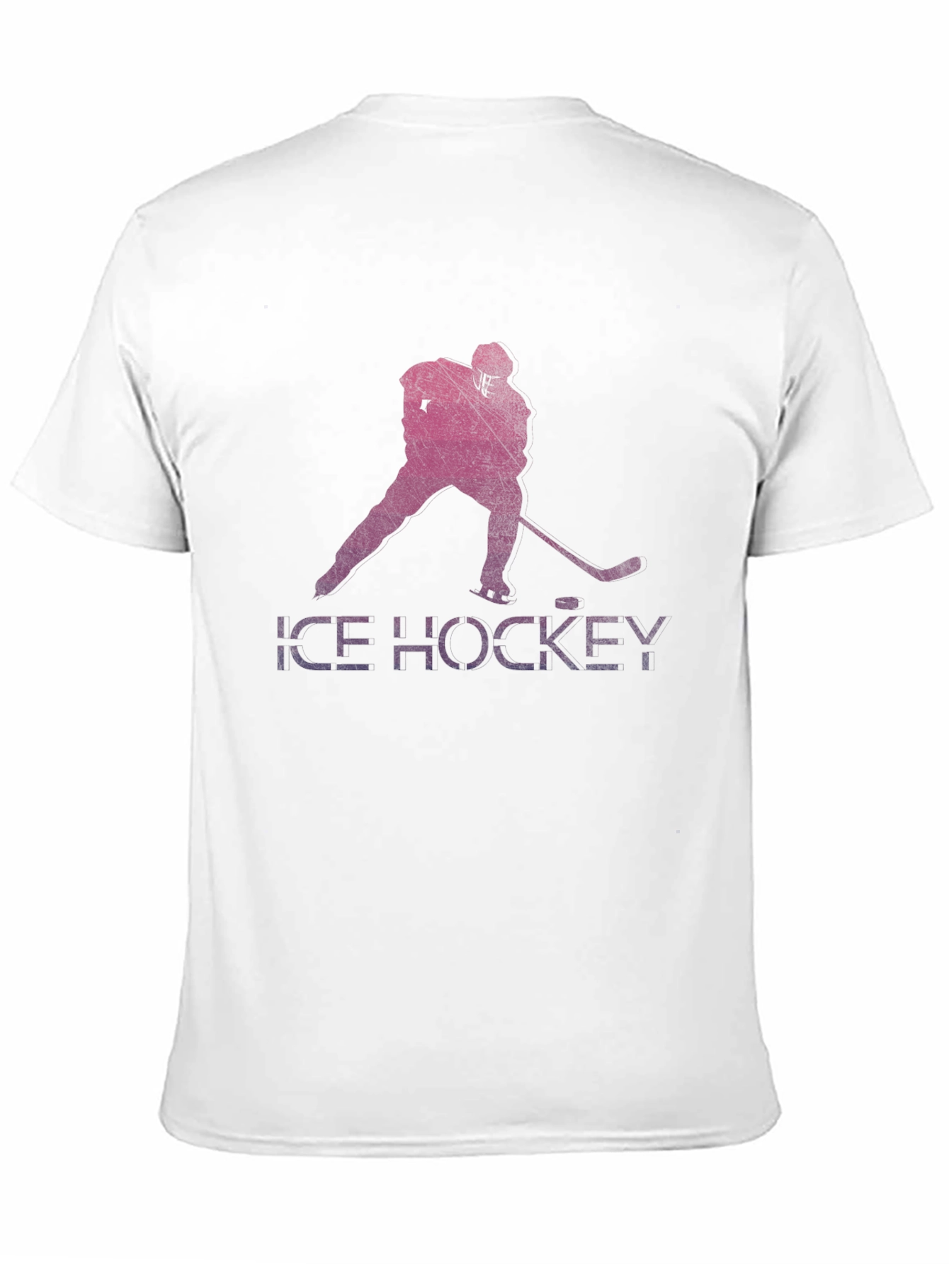 Ice Hockey Graphic T-Shirt - Sporty Style