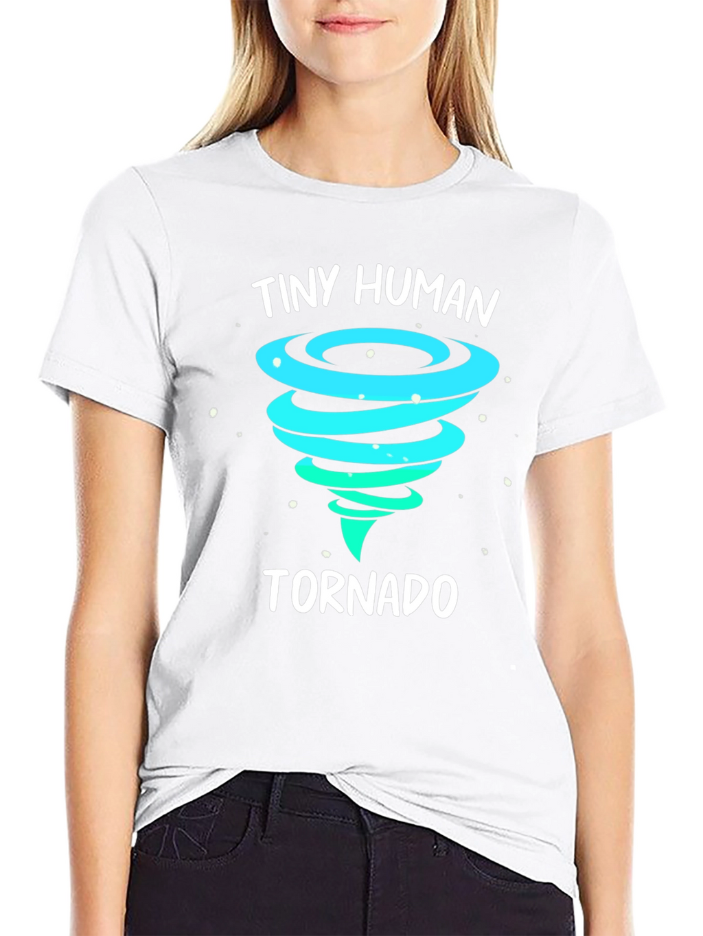Tiny Human Tornado Graphic Tee