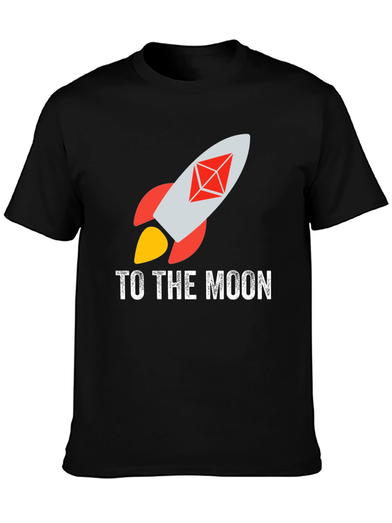 Ethereum Rocket to the Moon T-Shirt Crypto