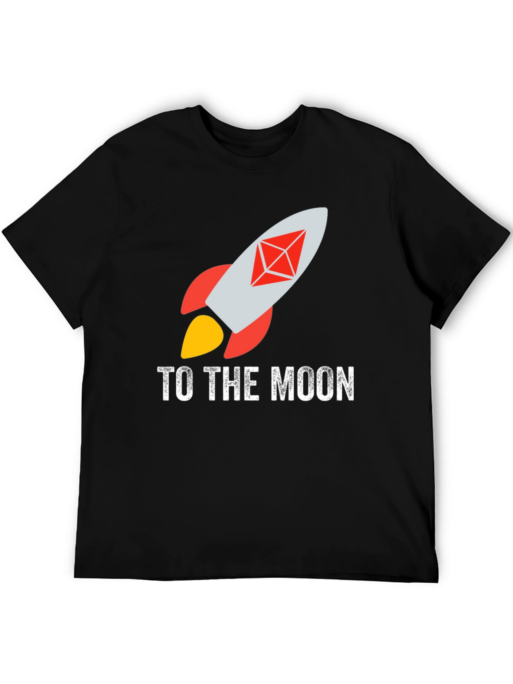 Ethereum Rocket to the Moon T-Shirt Crypto