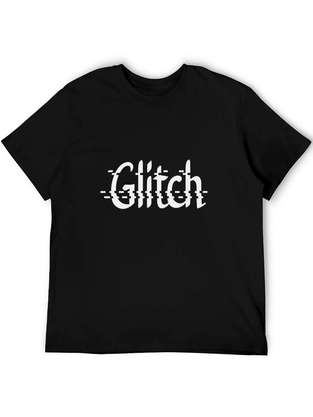 Glitch Graphic Tee - Cool Trendy Style