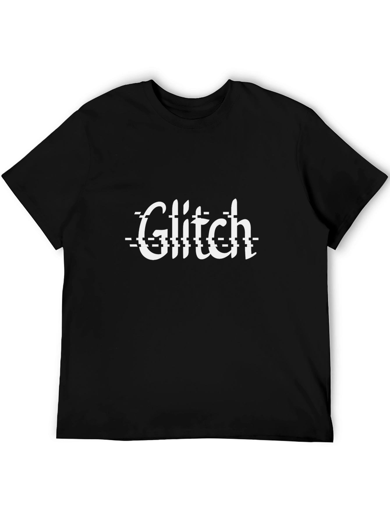 Glitch Graphic Tee - Cool Trendy Style