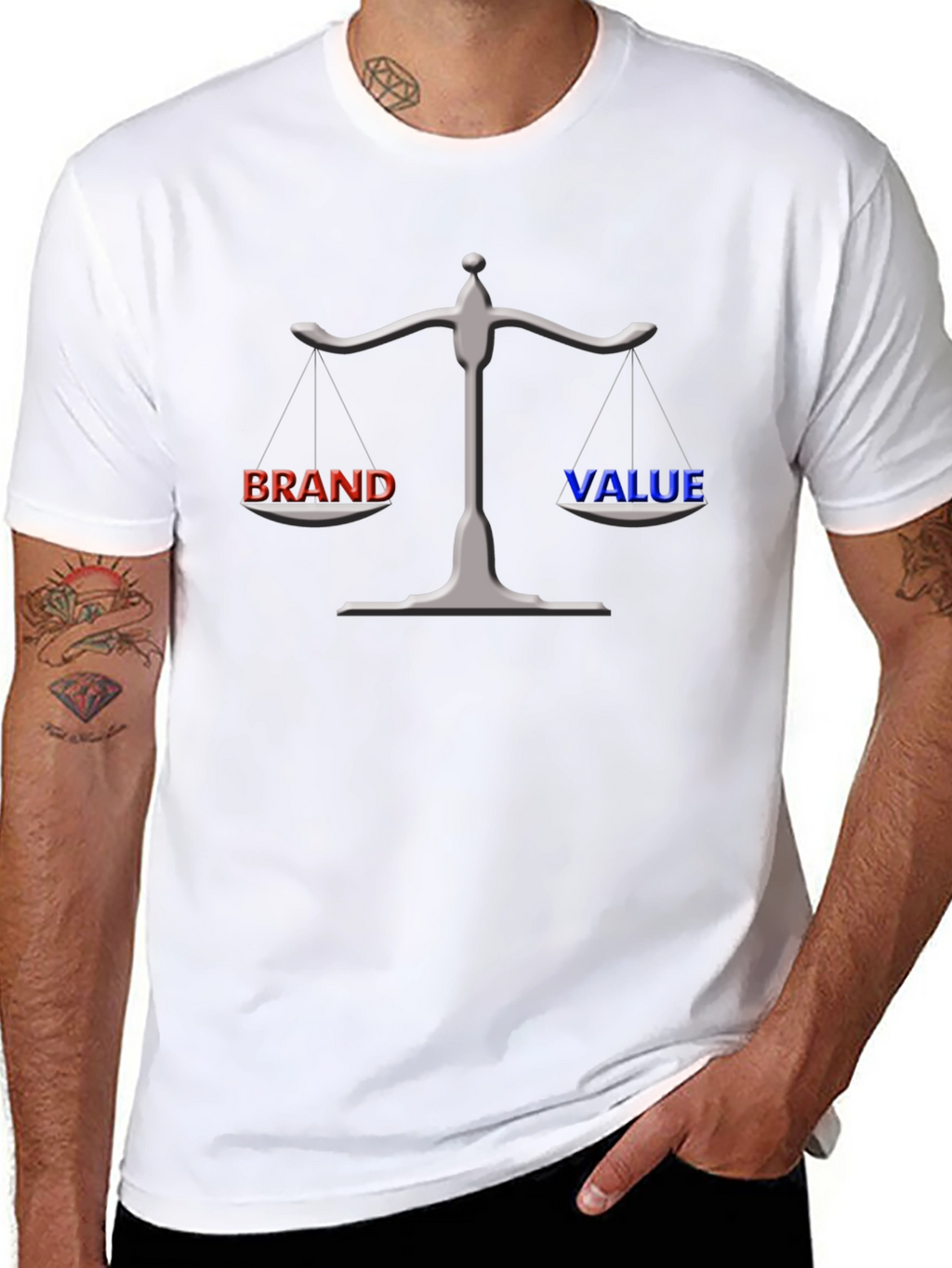 Brand Value Balance Graphic T-Shirt