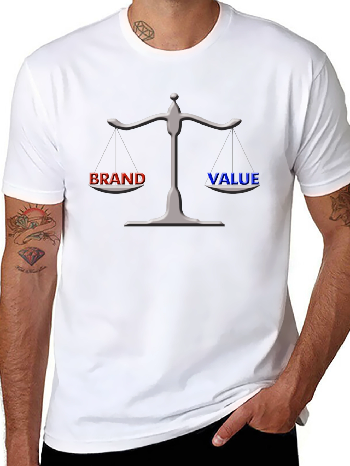 Brand Value Balance Graphic T-Shirt