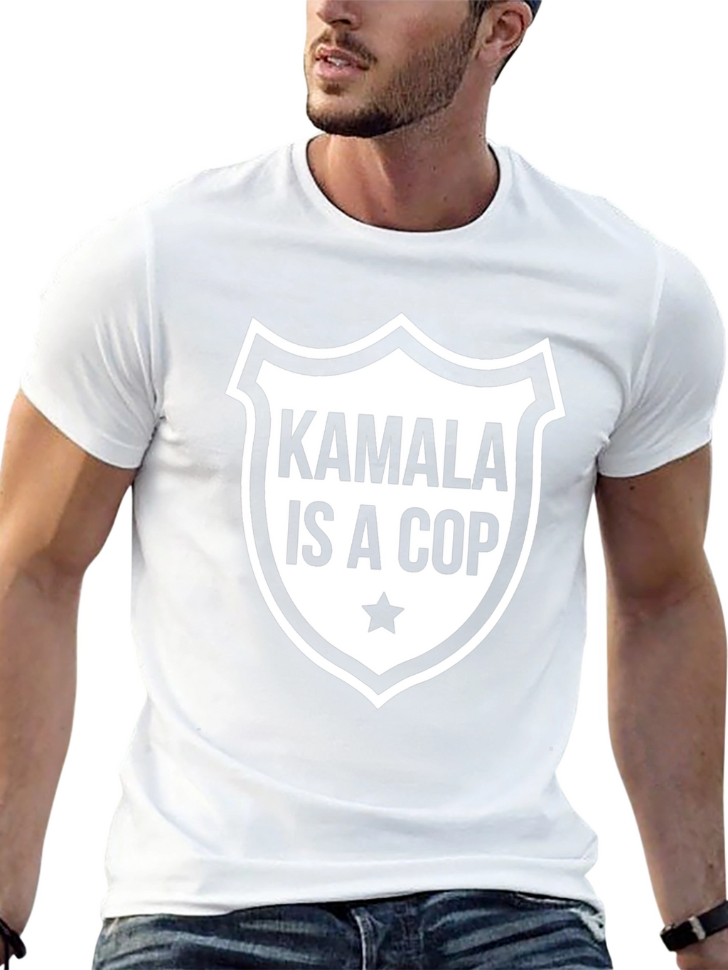 Kamala Is A Cop T-Shirt Political Statement Tee