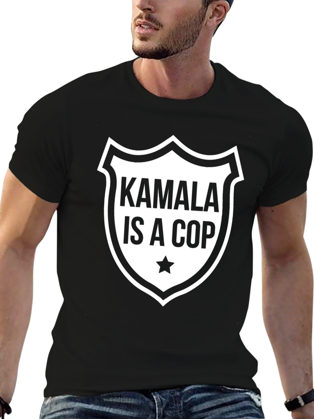 Kamala Is A Cop T-Shirt Political Statement Tee