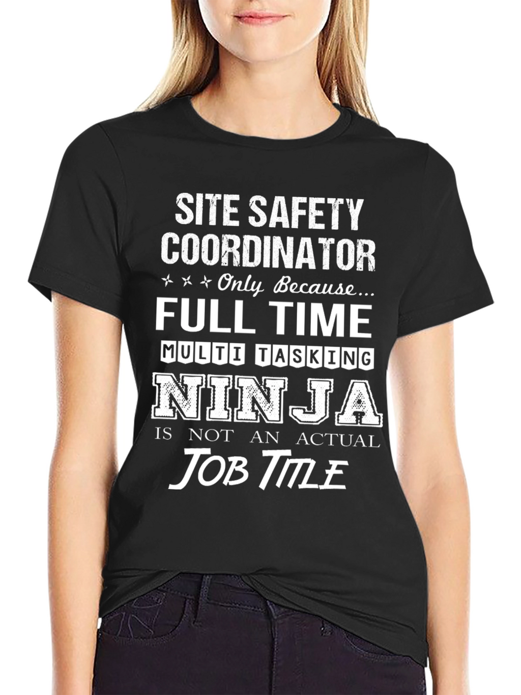 Site Safety Coordinator Ninja T-Shirt