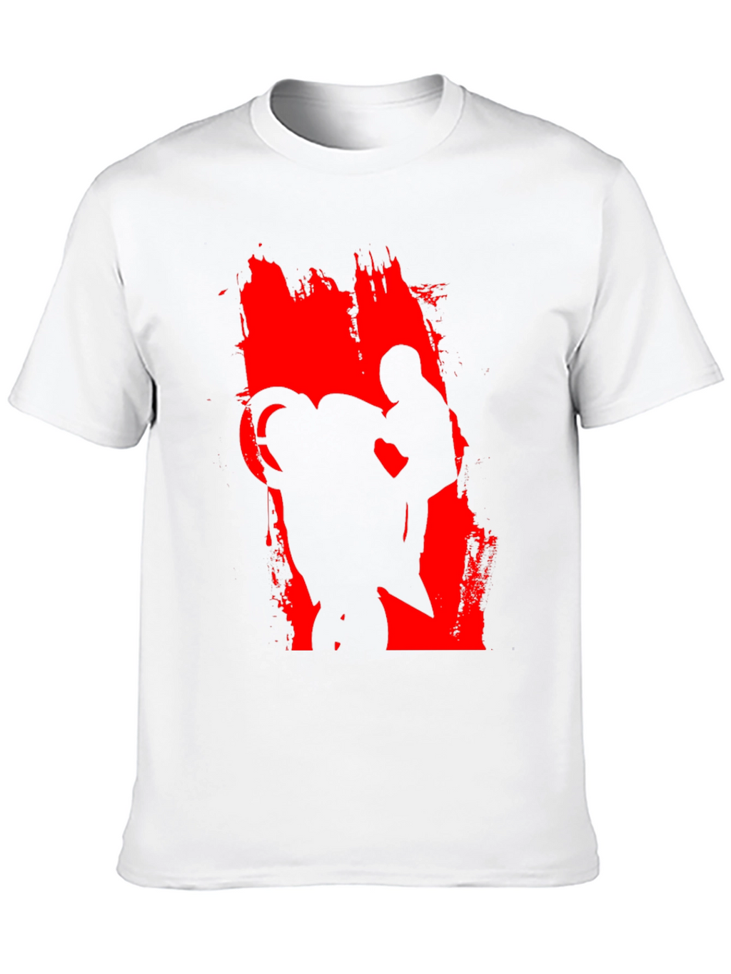Motorcycle Rider Graphic Black Tee
