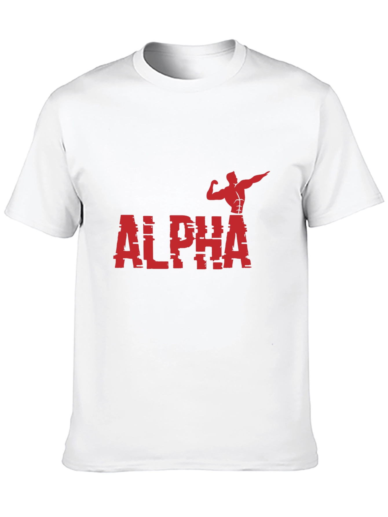 Alpha Bodybuilding Graphic Tee - Black