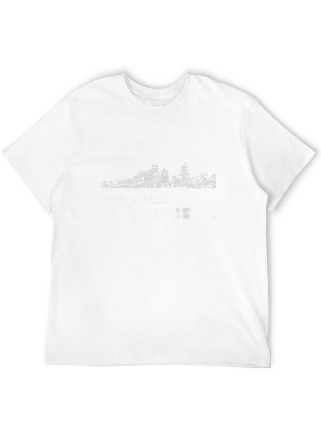 Cityscape Graphic Tee - Black