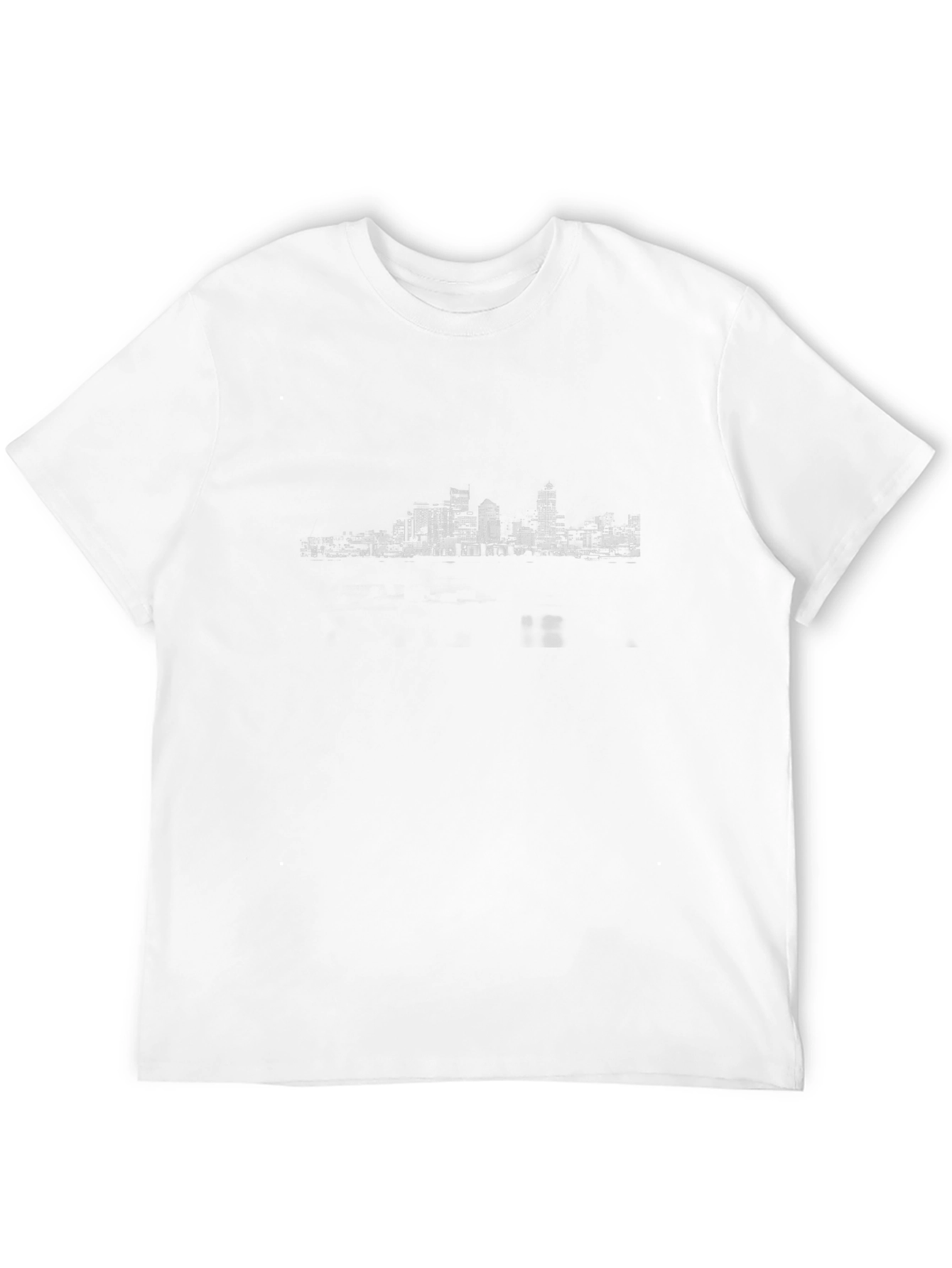 Cityscape Graphic Tee - Black