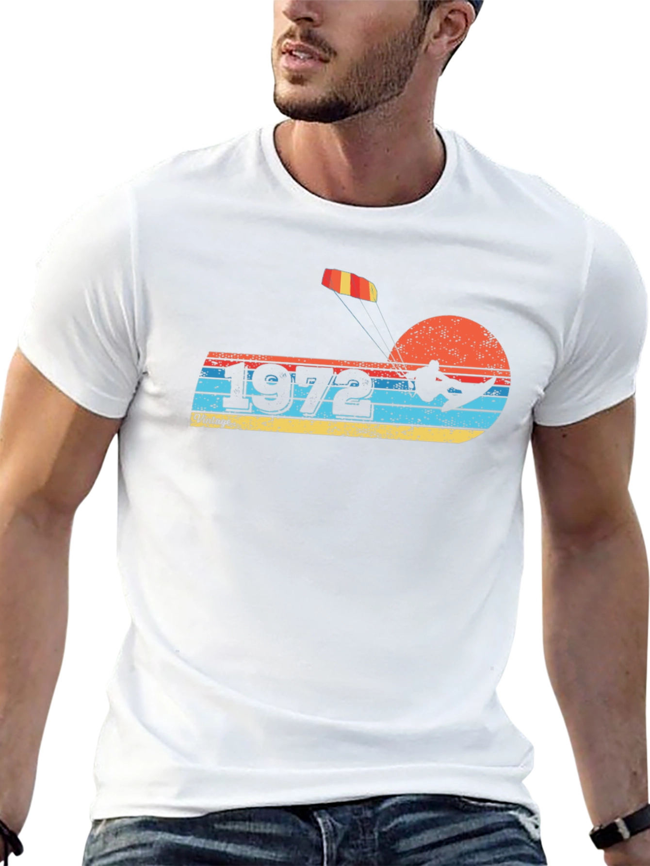 Vintage 1972 Kitesurfing T-Shirt
