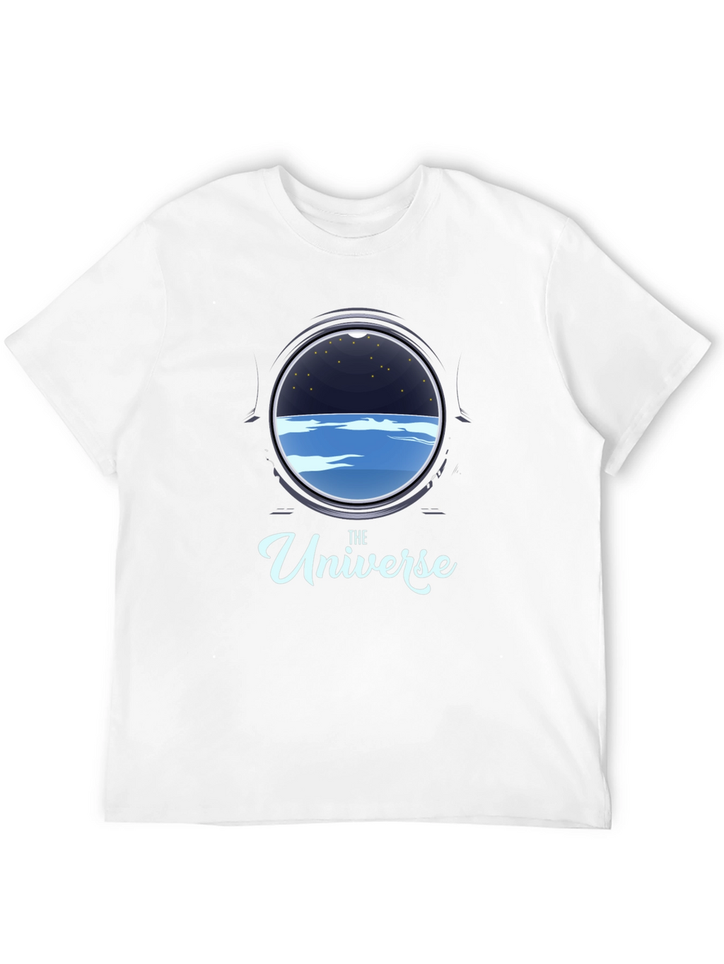 The Universe Porthole Black T-Shirt