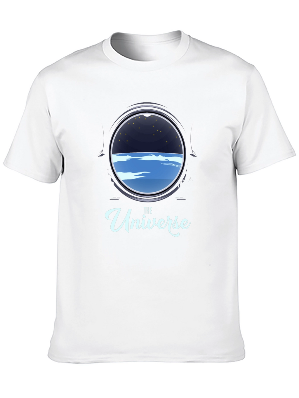 The Universe Porthole Black T-Shirt