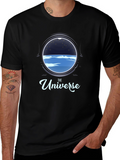 The Universe Porthole Black T-Shirt