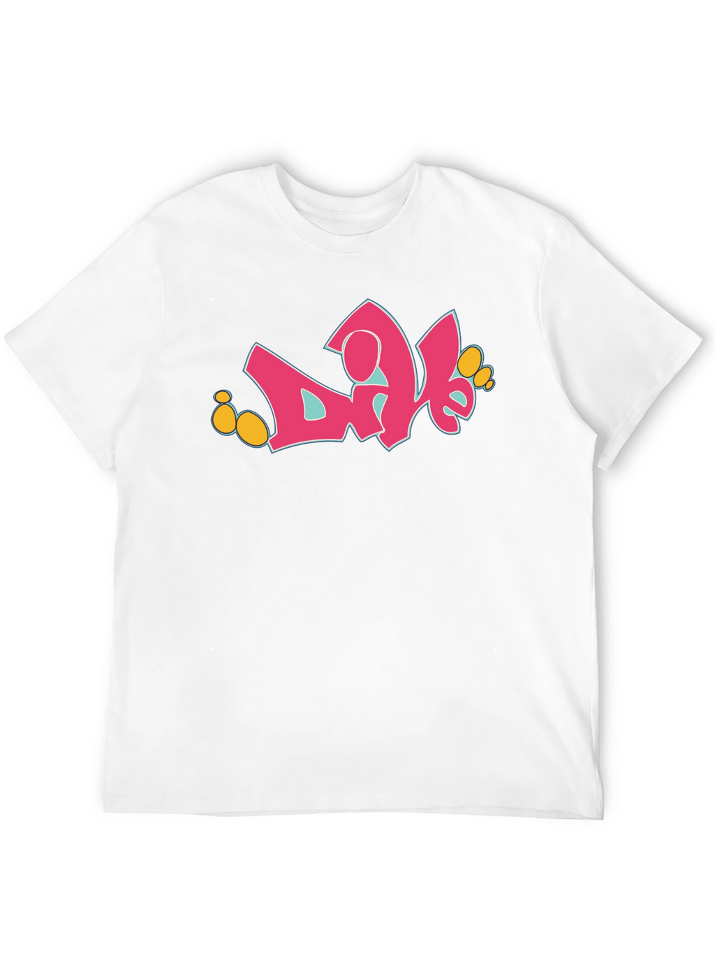 Funky Graffiti Graphic Tee - Cool Streetwear Style