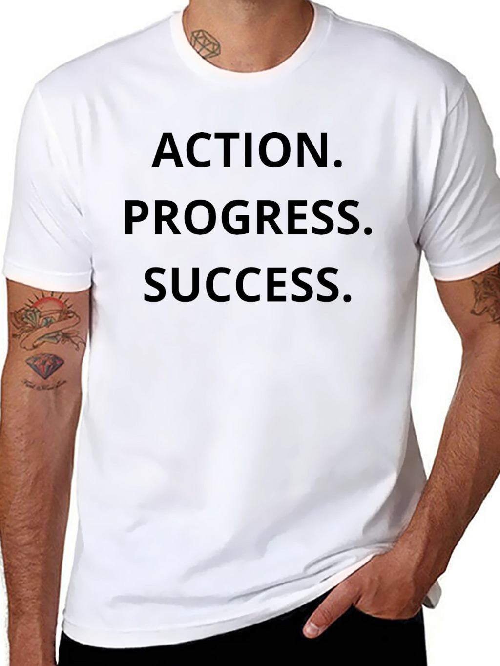 Action Progress Success Graphic Tee