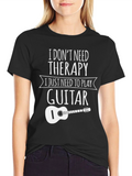 Guitar Therapy T-Shirt - Musician Apparel