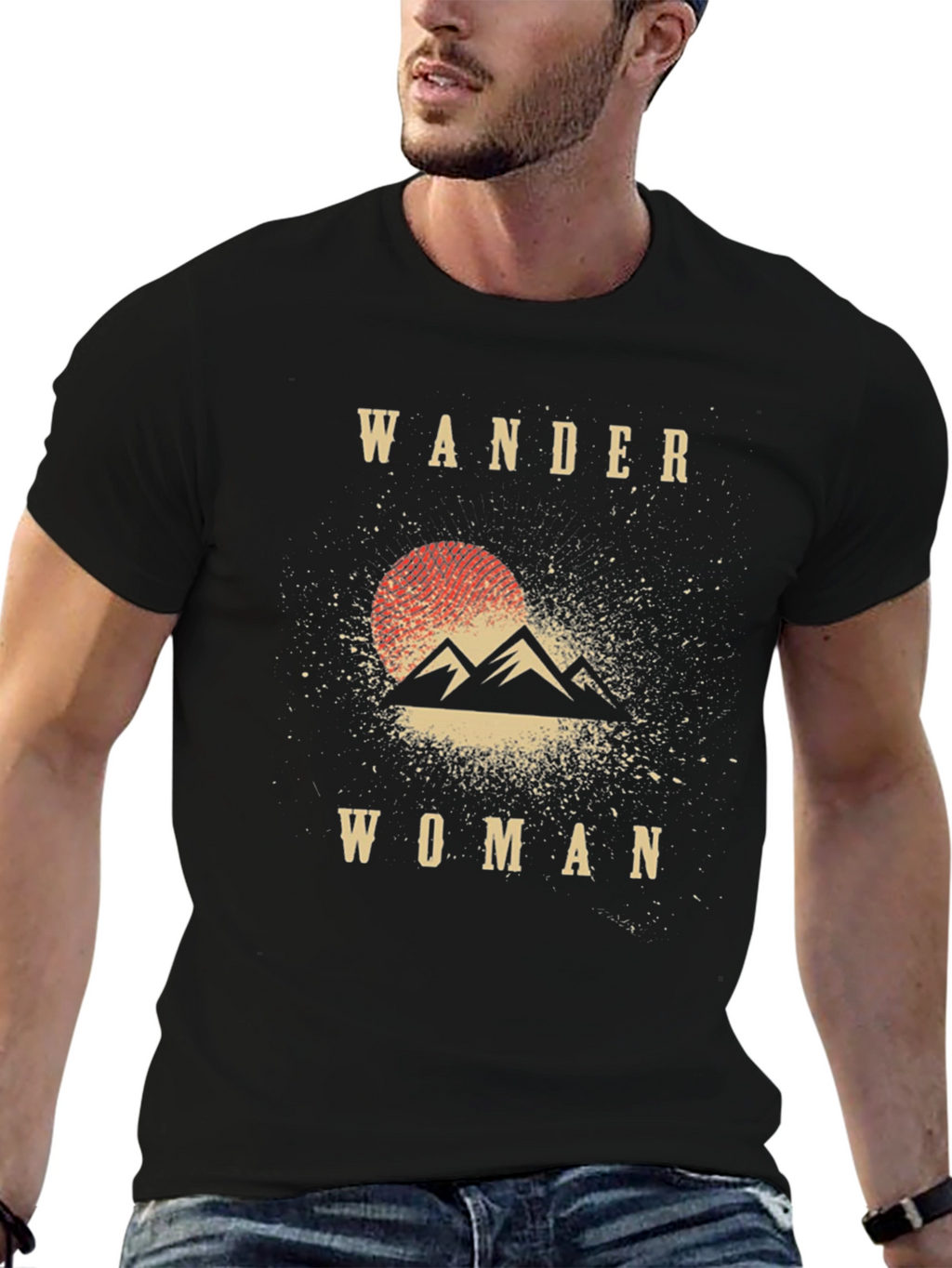 Wander Woman Graphic T-Shirt - Adventure Awaits!