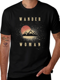 Wander Woman Graphic T-Shirt - Adventure Awaits!