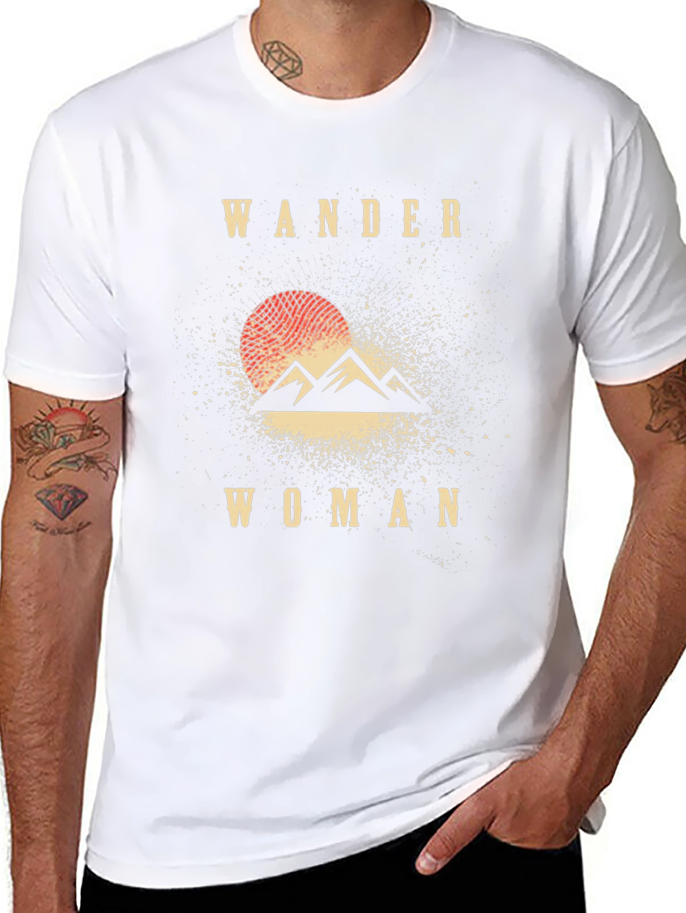 Wander Woman Graphic T-Shirt - Adventure Awaits!